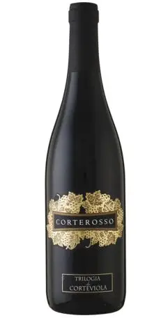 Vinho CORTEROSSO Trilogia di Corte Viola Sangiovese – Merlot – Rubicone 750 ml