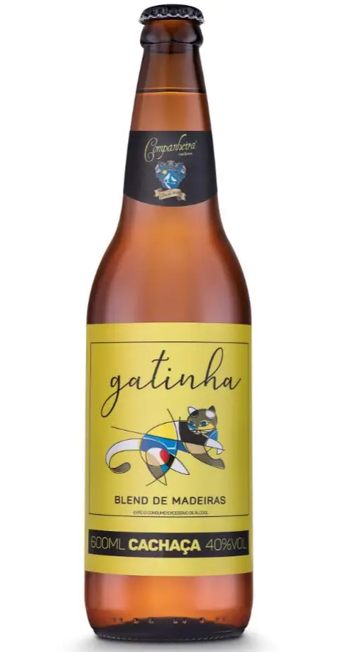 Cachaça Gatinha 600 ml – Blend de Madeiras