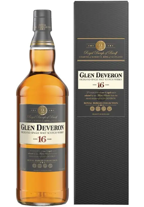 Whisky Glen Deveron 16 anos 1000 ml – Single Malt