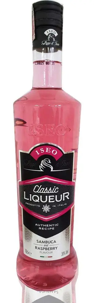 Licor Sambuca ISEO Raspberry 700 ml – Itália