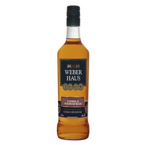 Cachaça Weber Haus Canela Sassafrás 700 ml