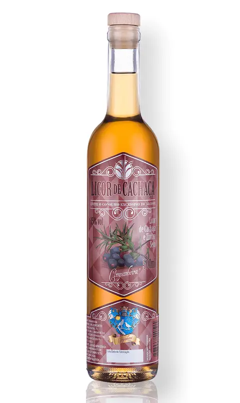 Licor de Cachaça Companheira Imburana e Zimbro 500 ml