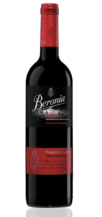 Vinho Beronia Tempranillo Elaboración Especial D.O.CA 750 ml