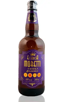 Cachaça Estância Moretti 4 Madeiras 500ml