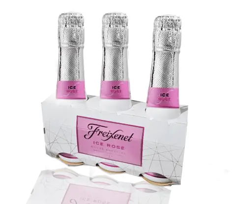 Kit 3 Miniaturas Freixenet Ice Rosé 200 ml