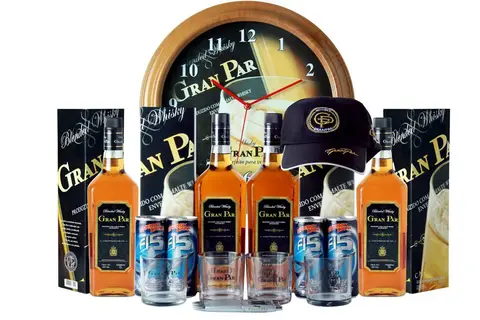 Kit 04 Whisky Gran Par + 4 Energético F-15