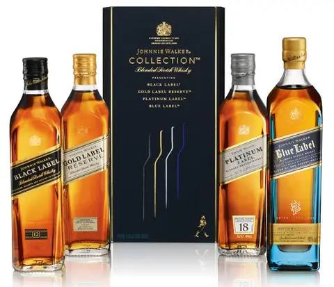 Johnnie Walker The Collection 4 x 200 ml