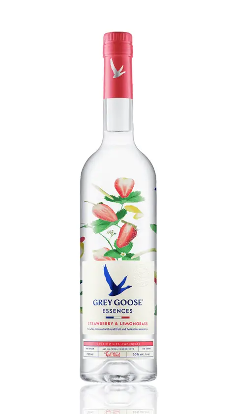 Vodka Grey Goose Strawberry And Lemongrass 750ml