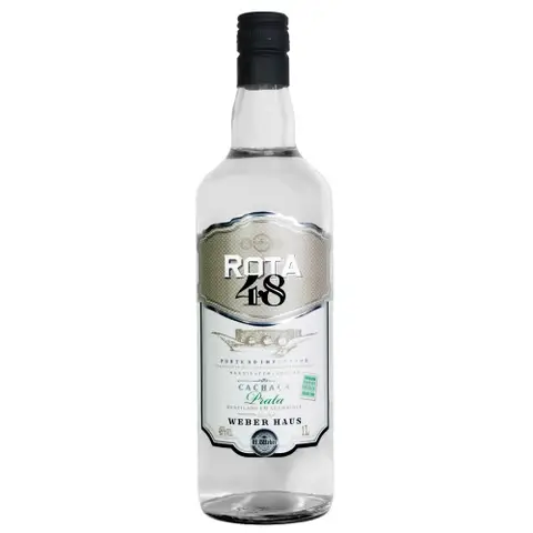 Cachaça Weber Haus Rota 48 Prata 1L
