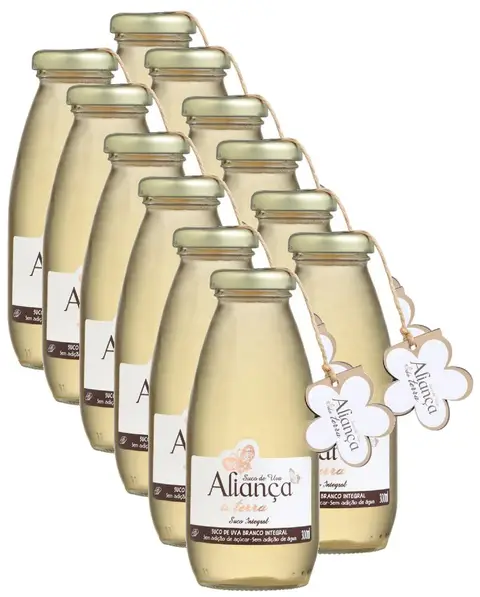 Suco de Uva Aliança Branco 300 ml c/ 12 unidades