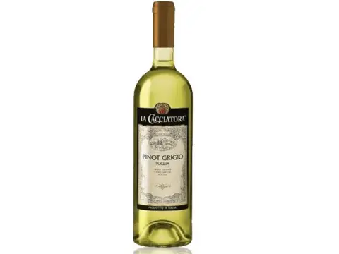 Vinho La Cacciatora Pinot Grigio Puglia 750ml