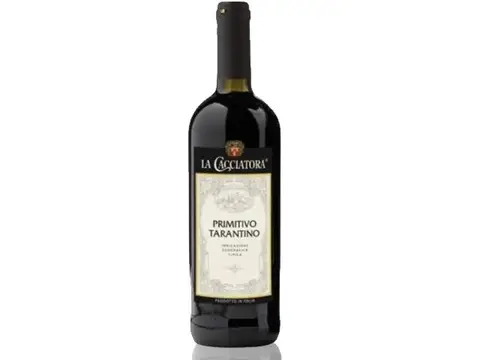 Vinho La Cacciatora Primitivo Tarantino 750ml