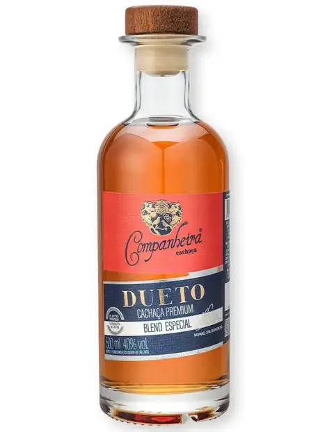 Cachaca Companheira Premium Dueto 500ml