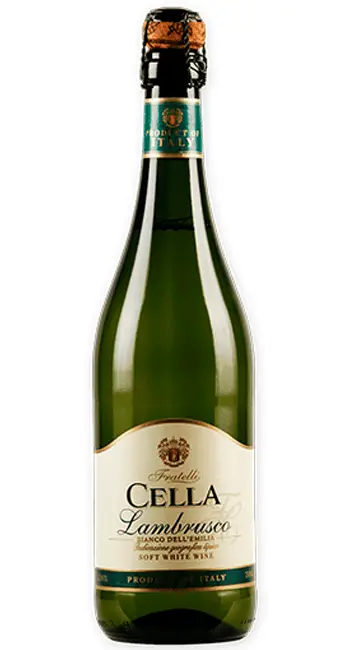 Vinho Italiano Cella Lambrusco Branco 750 ml