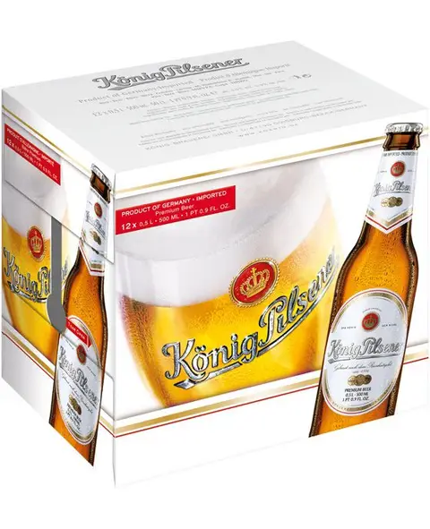 12 Cerveja Konig Pilsener 500ml