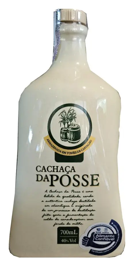 Cachaça Da Posse Porcelana 700ml