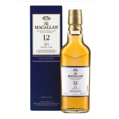 Miniatura Macallan 12 Anos Double Cask 50ml