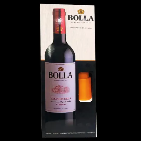 Kit Vinho Bolla Valpolicella+01 Rolha a Vacuo