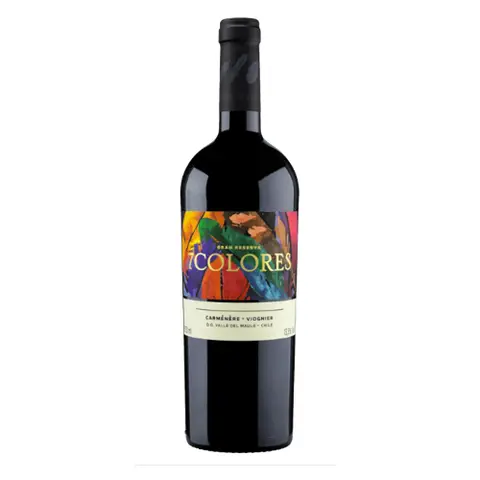 Vinho 7 Colores Gran Reserva Carmenere Viognier 750ml
