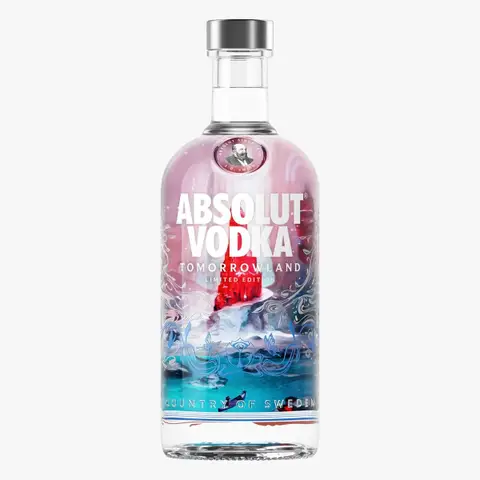 Vodka Absolut Tomorrowland Orbyz Crystal 700ml