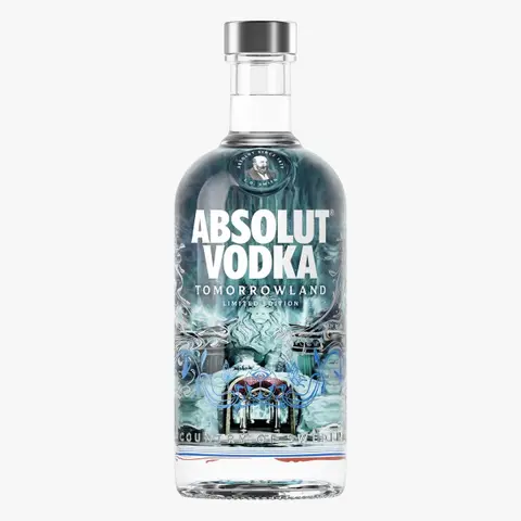 Vodka Absolut Tomorrowland Orbyz Lyon 700ml