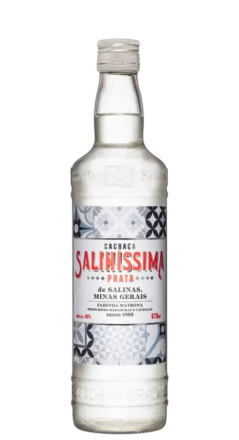 Cachaca Salinissima Prata 670ml