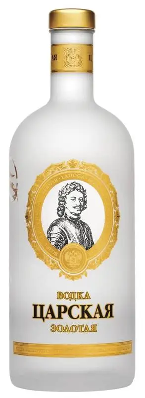 Vodka Tsarskaya Zolotaya – Czar’s Gold 1000 ml