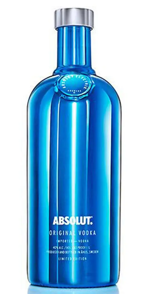 Vodka Absolut Electrik Azul 1L