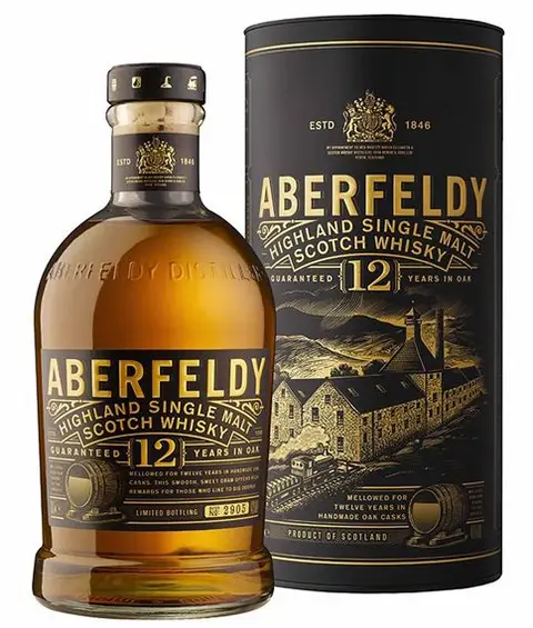 Whisky Aberfeldy 12 anos 750 ml – Single Malt