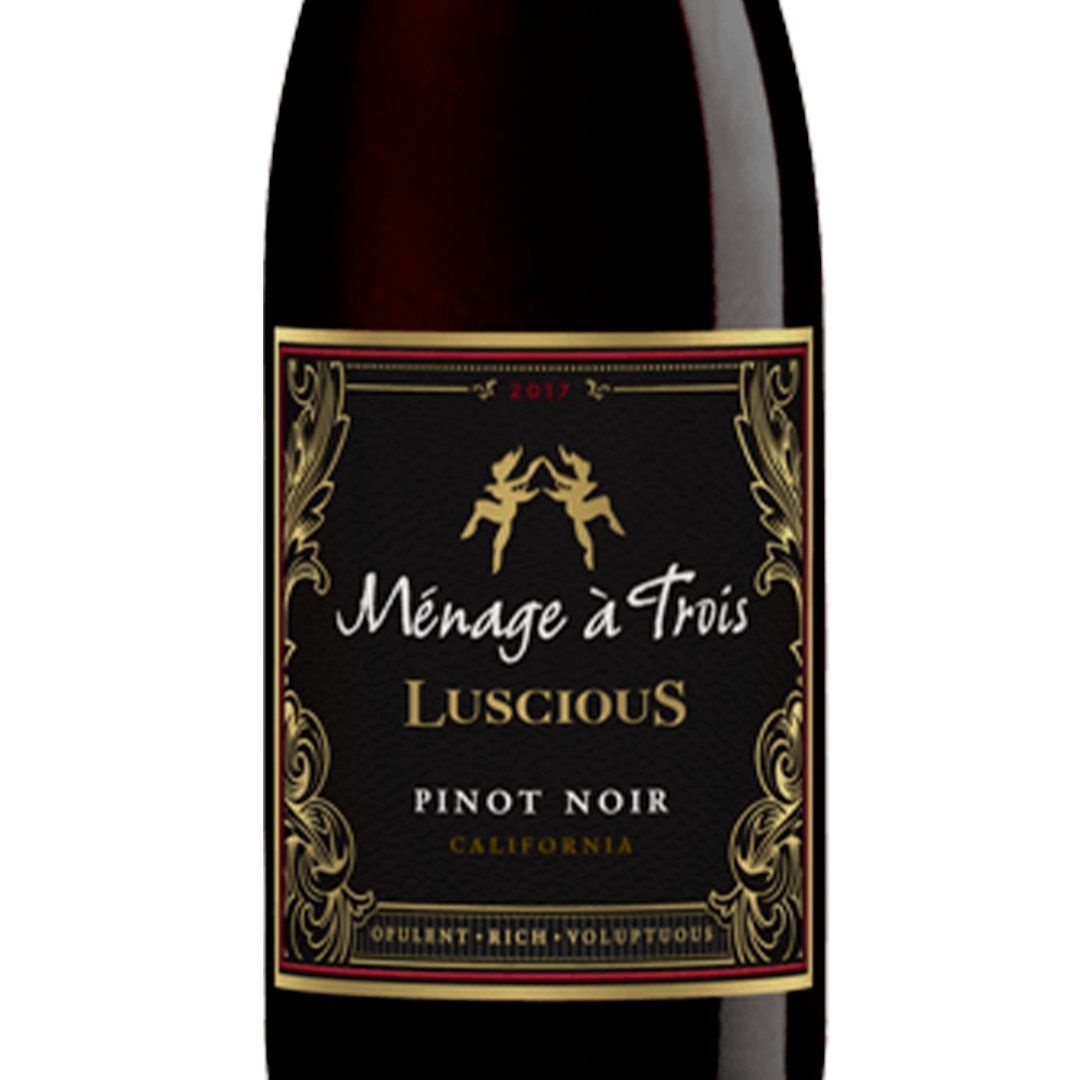 Vinho Tinto Menage a Trois Luscious Pinot Noir 750ml
