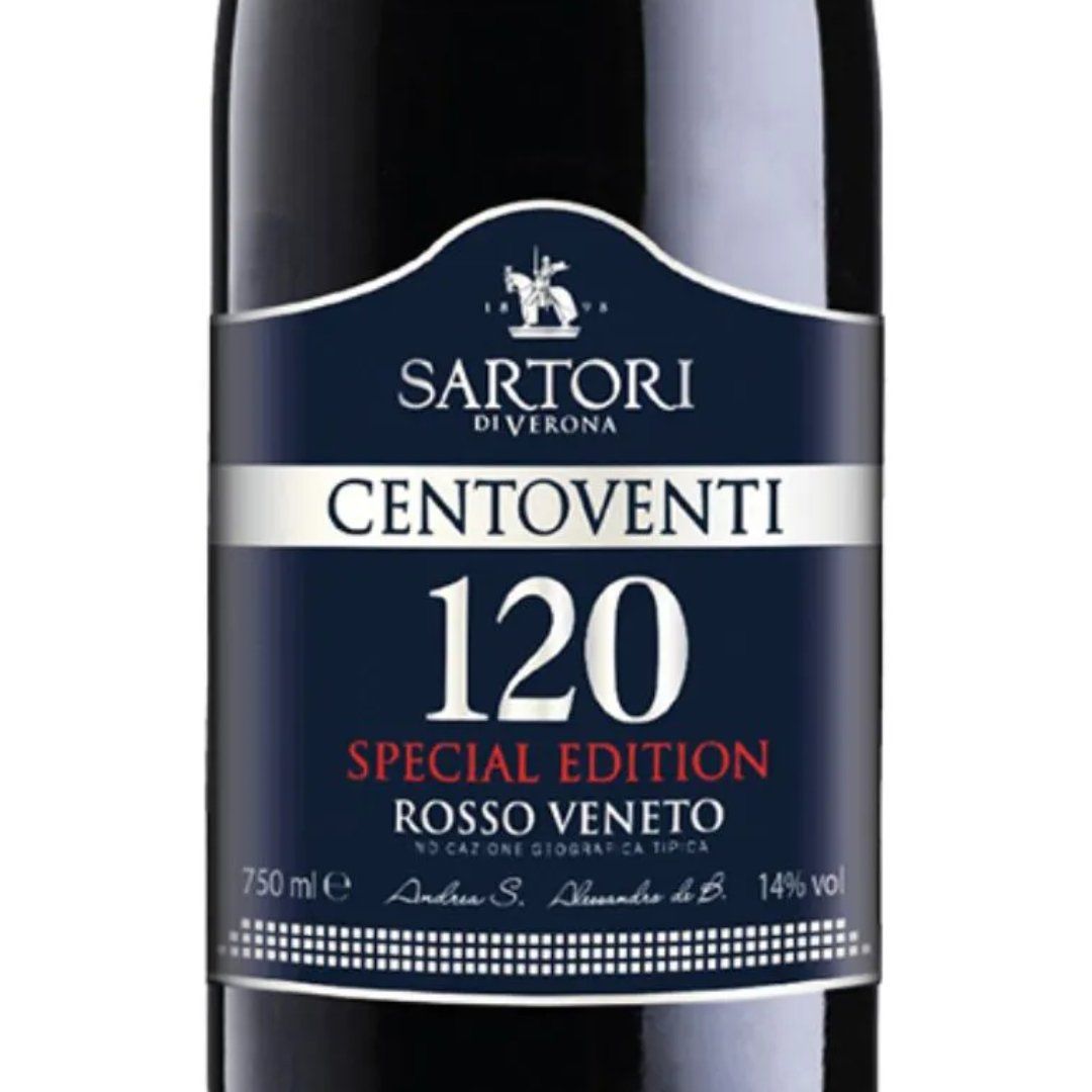 Vinho Tinto Sartori Centoventi 120 Special Edition Rosso Veneto 750ml