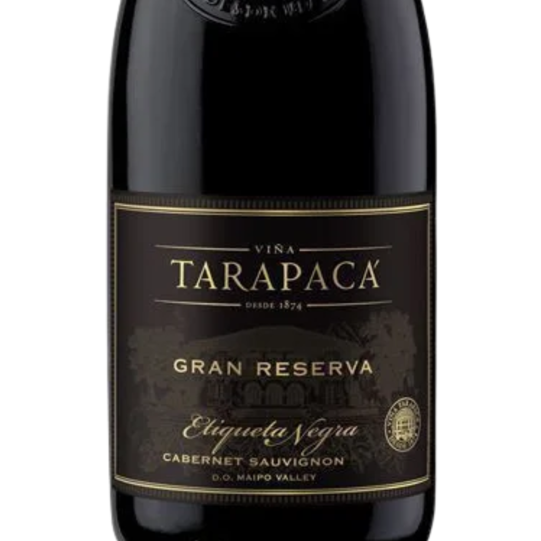 Vinho Tinto Tarapacá Gran Reserva Etiqueta Negra Cabernet Sauvignon 750ml