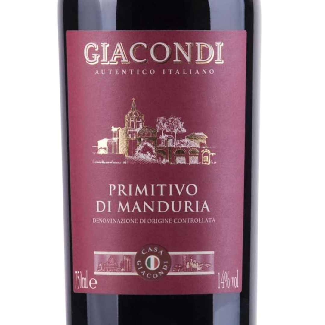 Vinho Tinto Giacondi Primitivo di Manduria 750ml