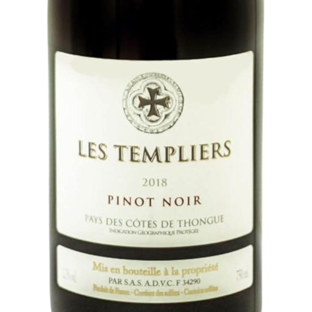 Vinho Tinto Les Templiers Pinot Noir 750ml