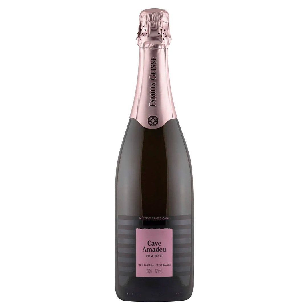Kit 6 Garrafas Espumantes Cave Amadeu Branco + Rosé