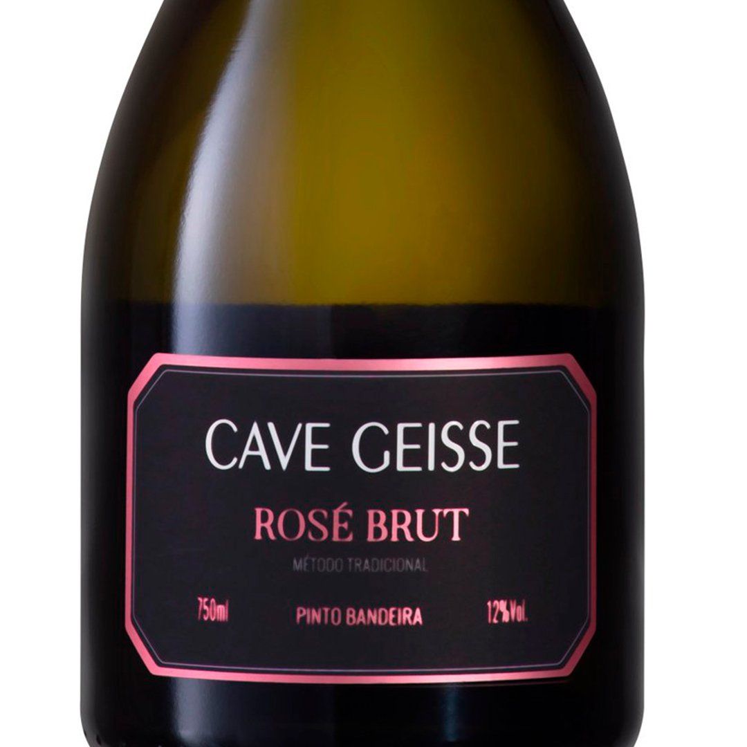 Combo 4 Espumantes Cave Geisse Brut 750ml