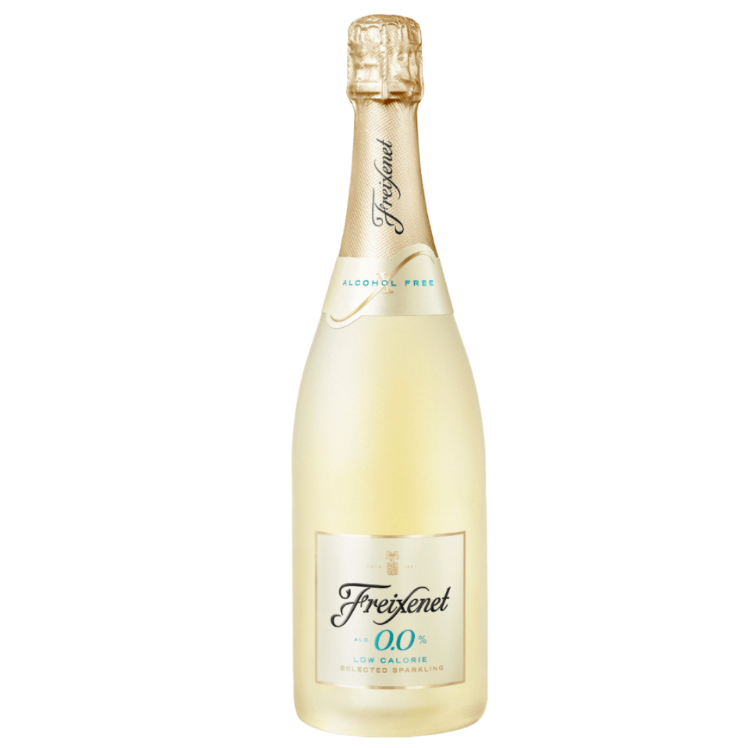 Kit 6 Garrafas Vinho Rosé e Espumante Freixenet Sem Álcool 750ml