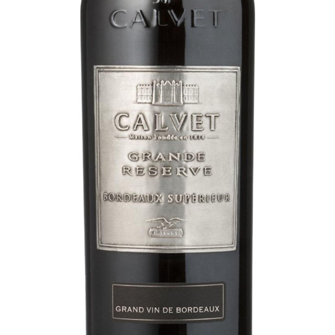 Vinho Tinto Calvet Bordeaux Superior Metal 750ml