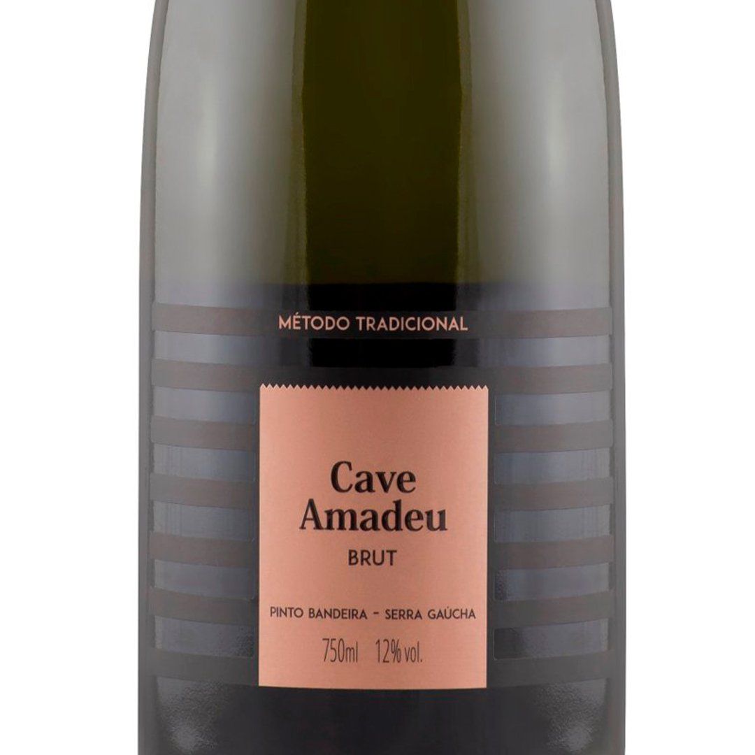 Espumante Cave Amadeu Brut 750ml