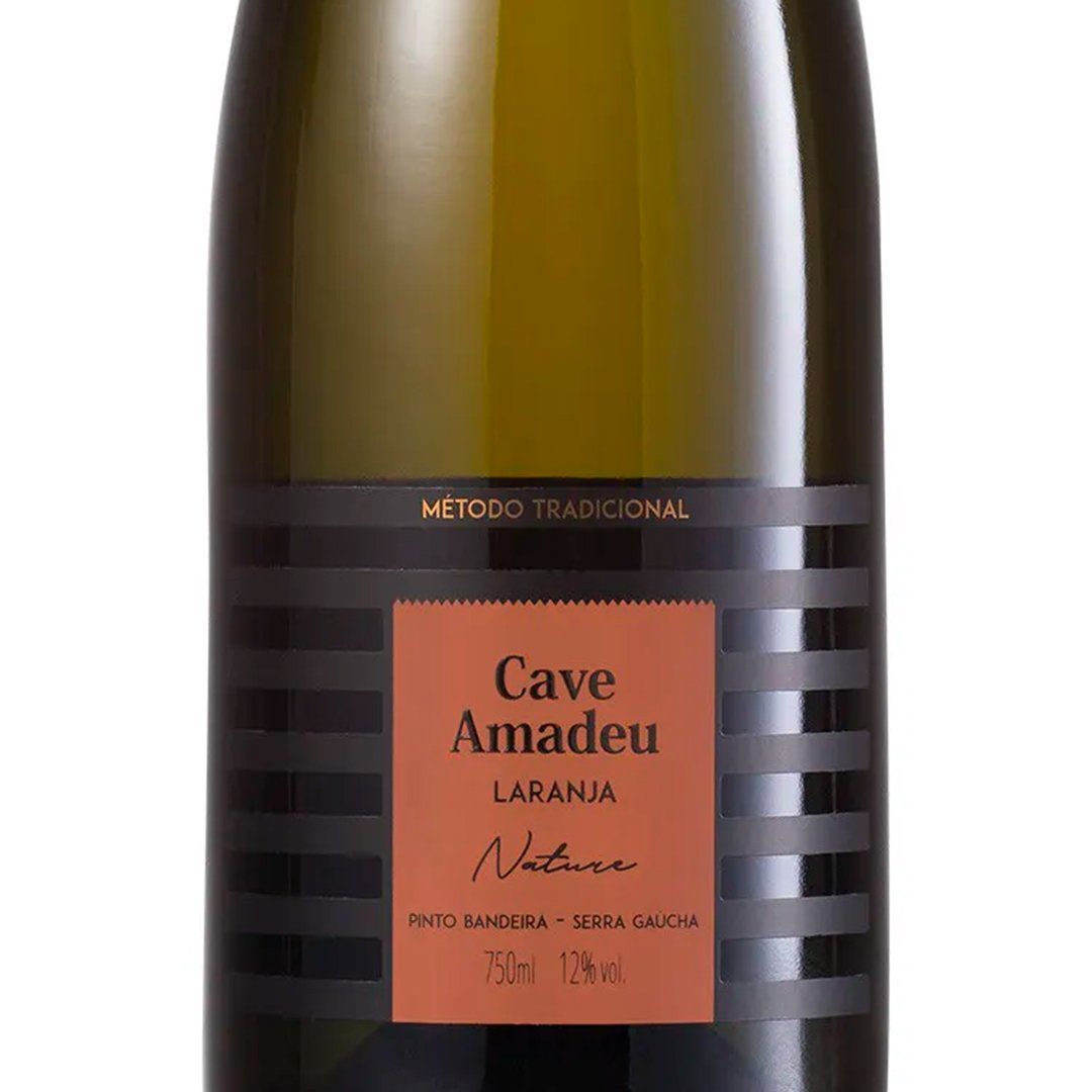 Espumante Cave Amadeu Laranja Nature 750ml