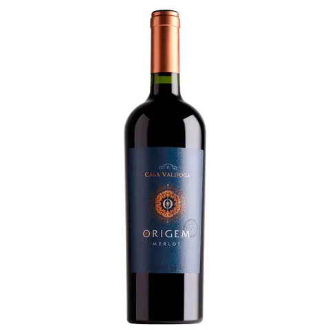 Kit 3 Garrafas Vinho Tinto Origem Merlot 750ml