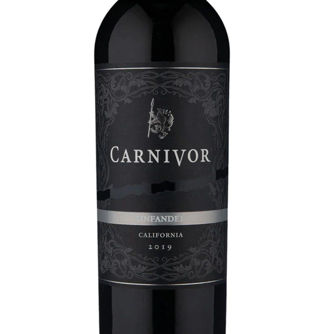 Kit 3 Garrafas Vinho Tinto Carnivor Zinfandel 750ml