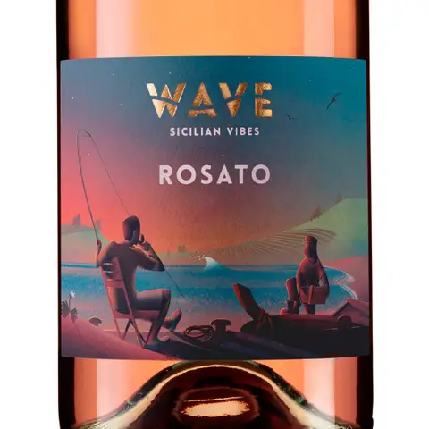 Kit 3 Garrafas Vinho Rosé Wave Rosato 750ml