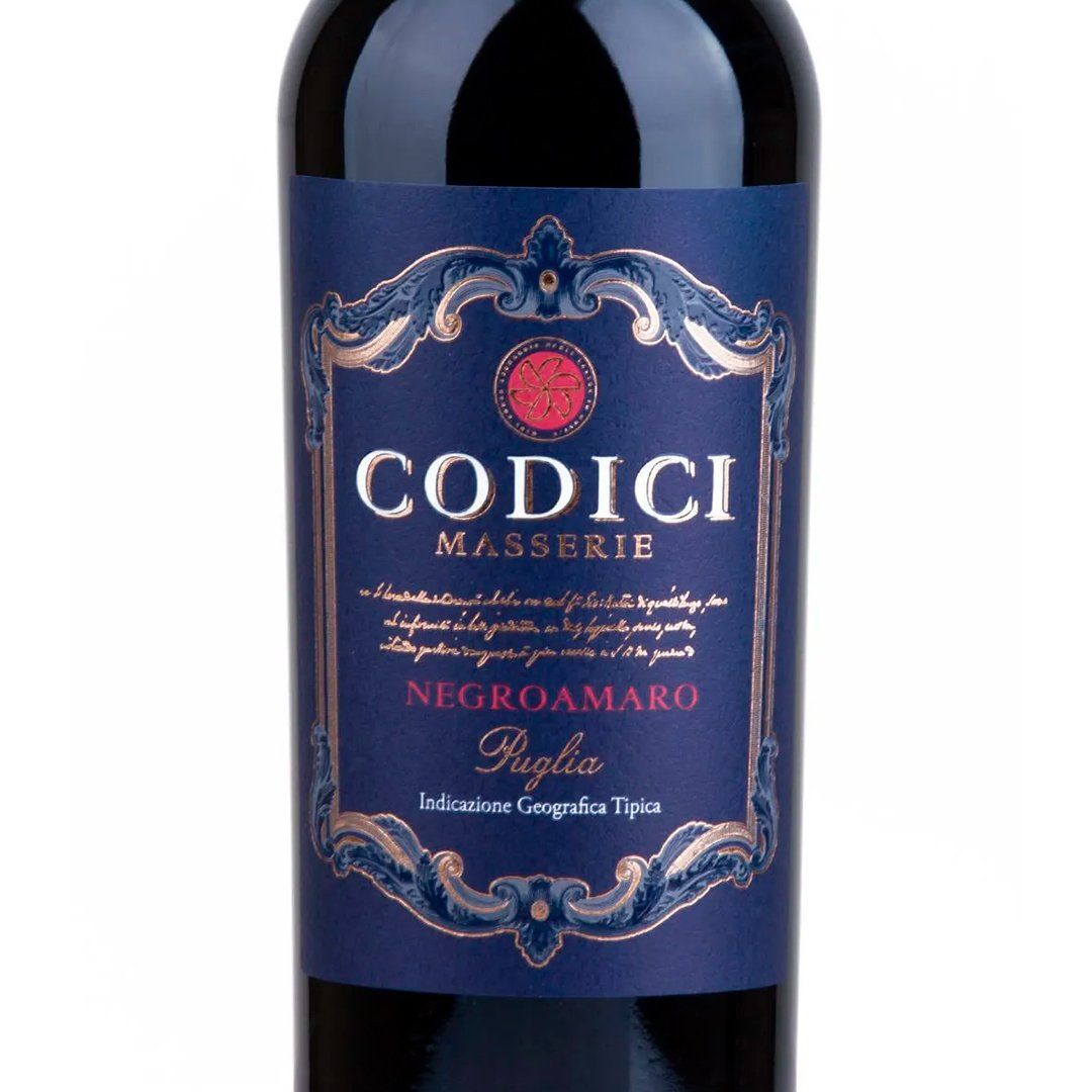 Vinho Tinto Codici Masserie Negroamaro 750ml