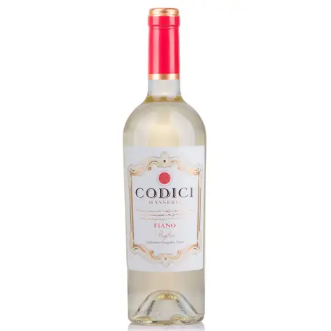 Vinho Branco Codici Masserie Fiano 750ml