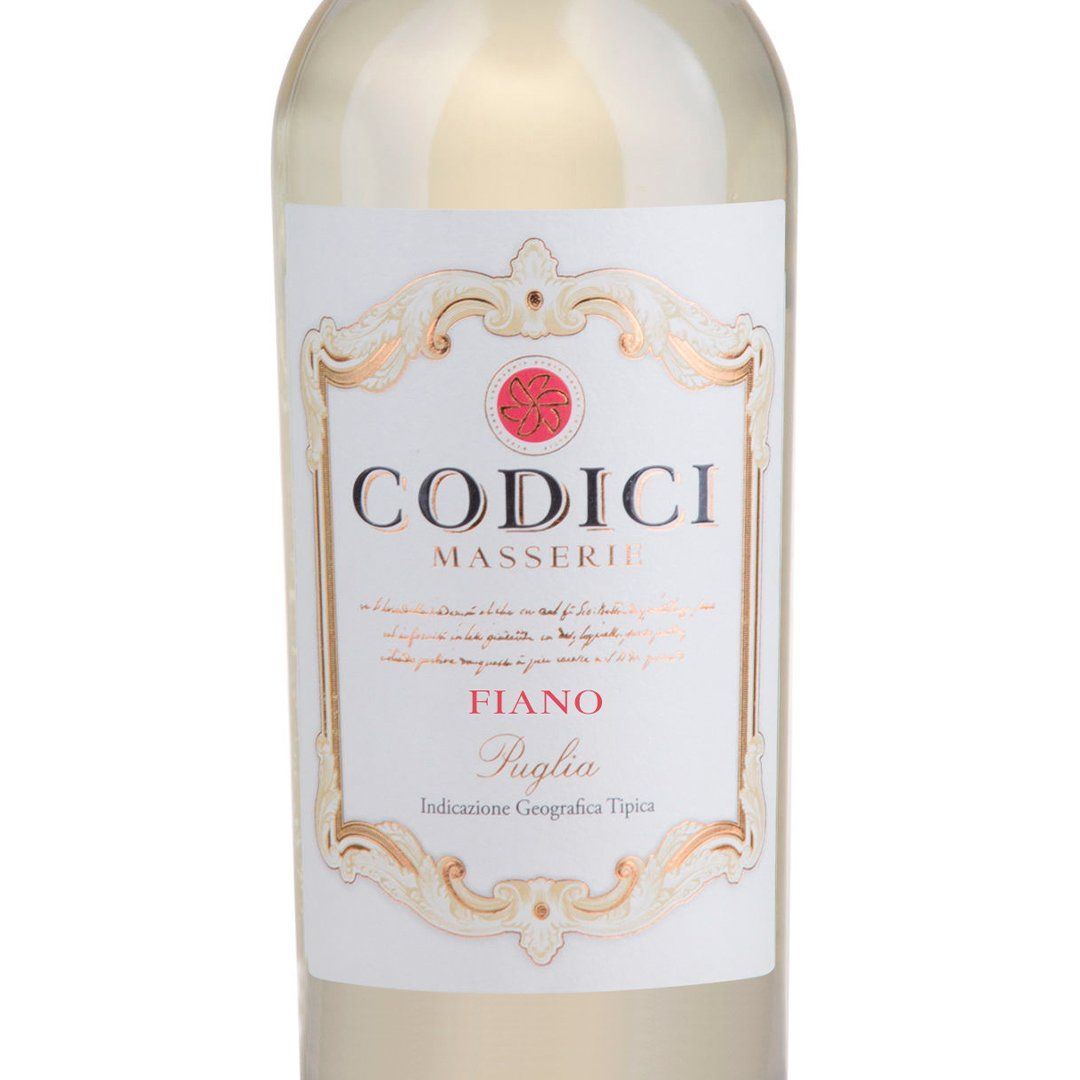 Vinho Branco Codici Masserie Fiano 750ml