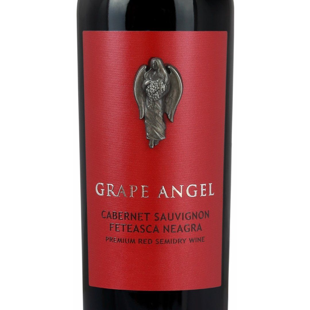 Vinho Tinto Grape Angel Cab Sauvignon e Feteasca Neagra Late Harvest 750ml