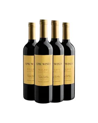 Kit 4 Belhara Estate Epic Wines Malbec