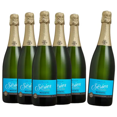 Pack 6 Espumantes Séries By Salton Moscatel 750ml