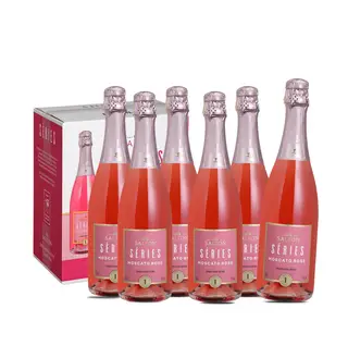 Pack 6 Espumantes Séries by Salton Rosé Moscato 750ml